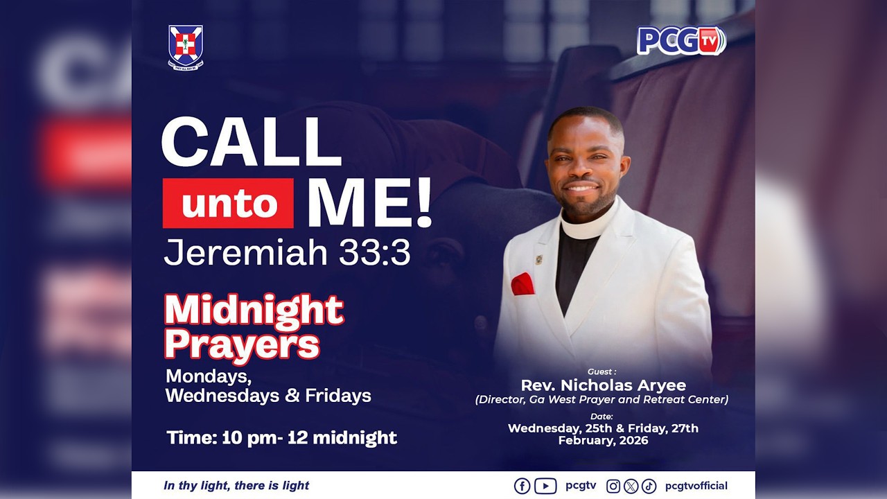 CALL UNTO ME || REV. NICHOLAS ARYEE || 25TH FEBRUARY 2026
