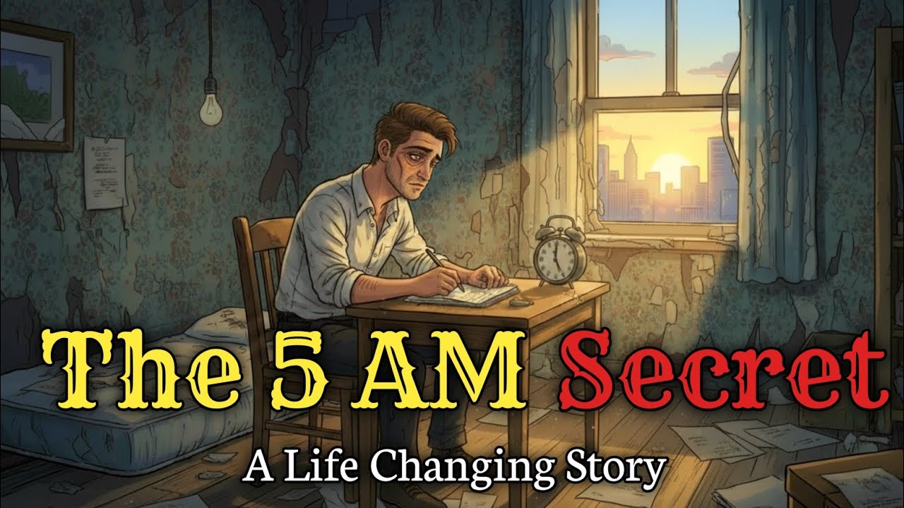The Hidden Power of 5 AM | How One Early Morning Habit Changed a Poor Man’s Life
