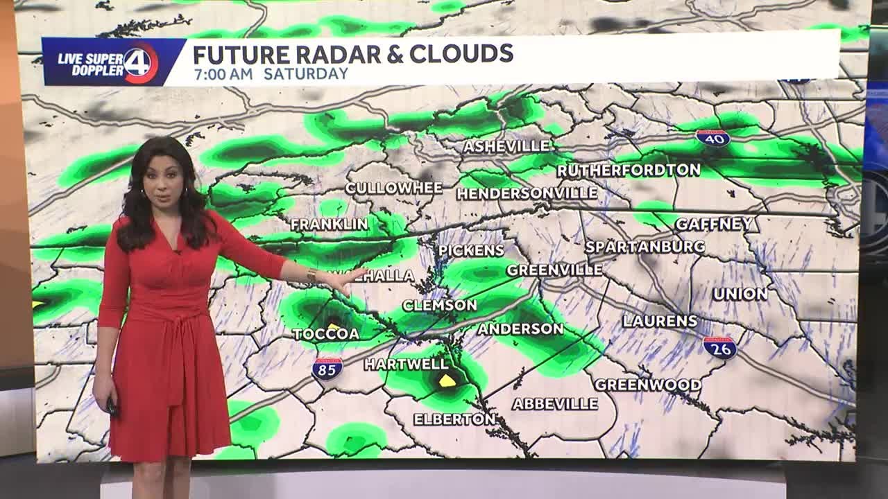 Thunderstorms possible tomorrow