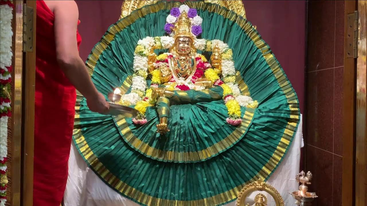 Daily Poojas - Live  Sri Sharadamba Temple, SVBF North, Michigan