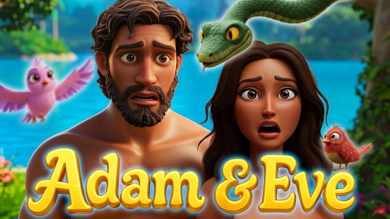 Adam et Ève : Du Paradis à l'Exil💔