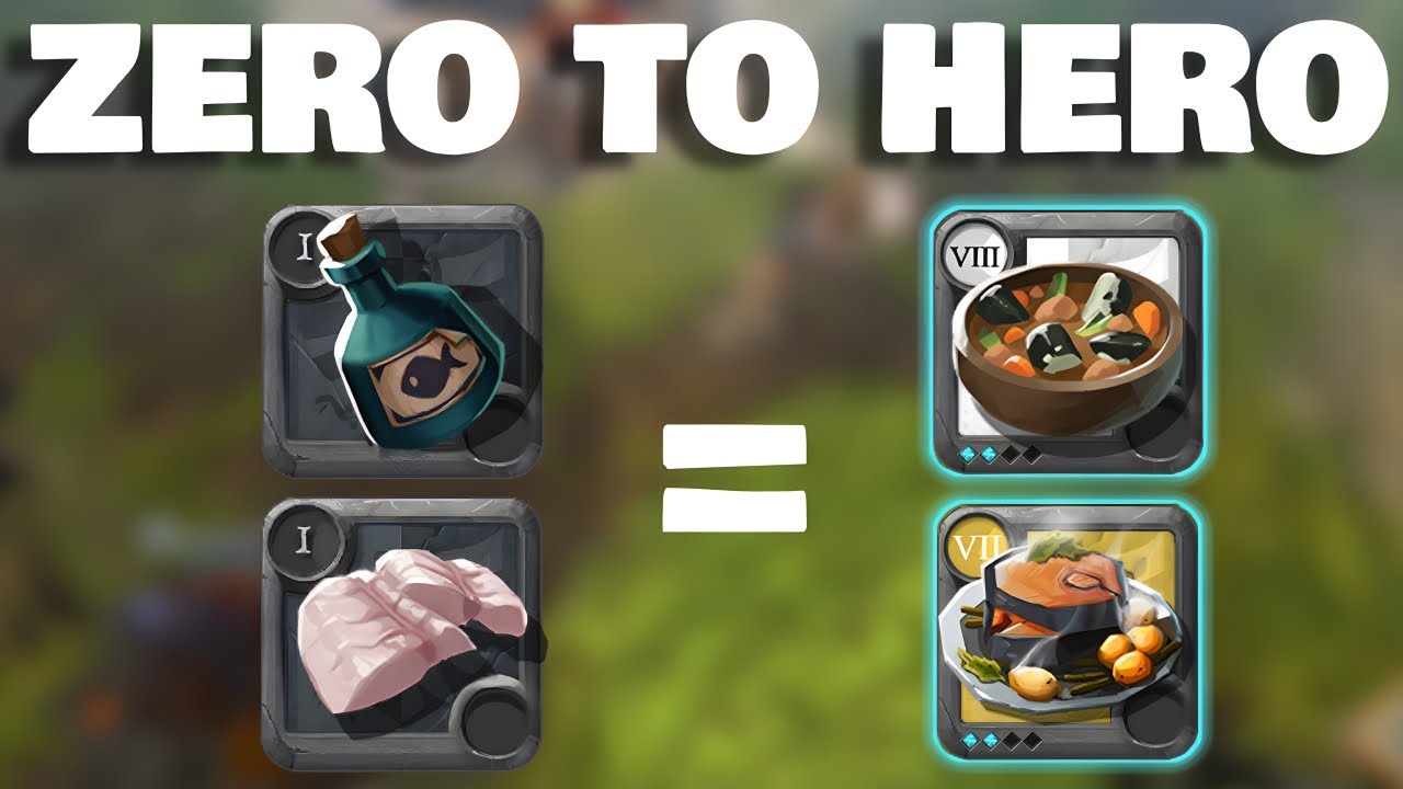 ZERO TO HERO Crafting Food And Make Some MILIONS Albion Online
