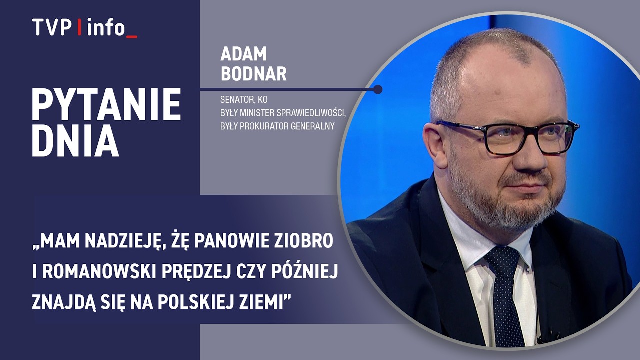 Bodnar o Ziobrze w kajdankach i &bdquo;klęsce&rdquo; PiS | PYTANIE DNIA