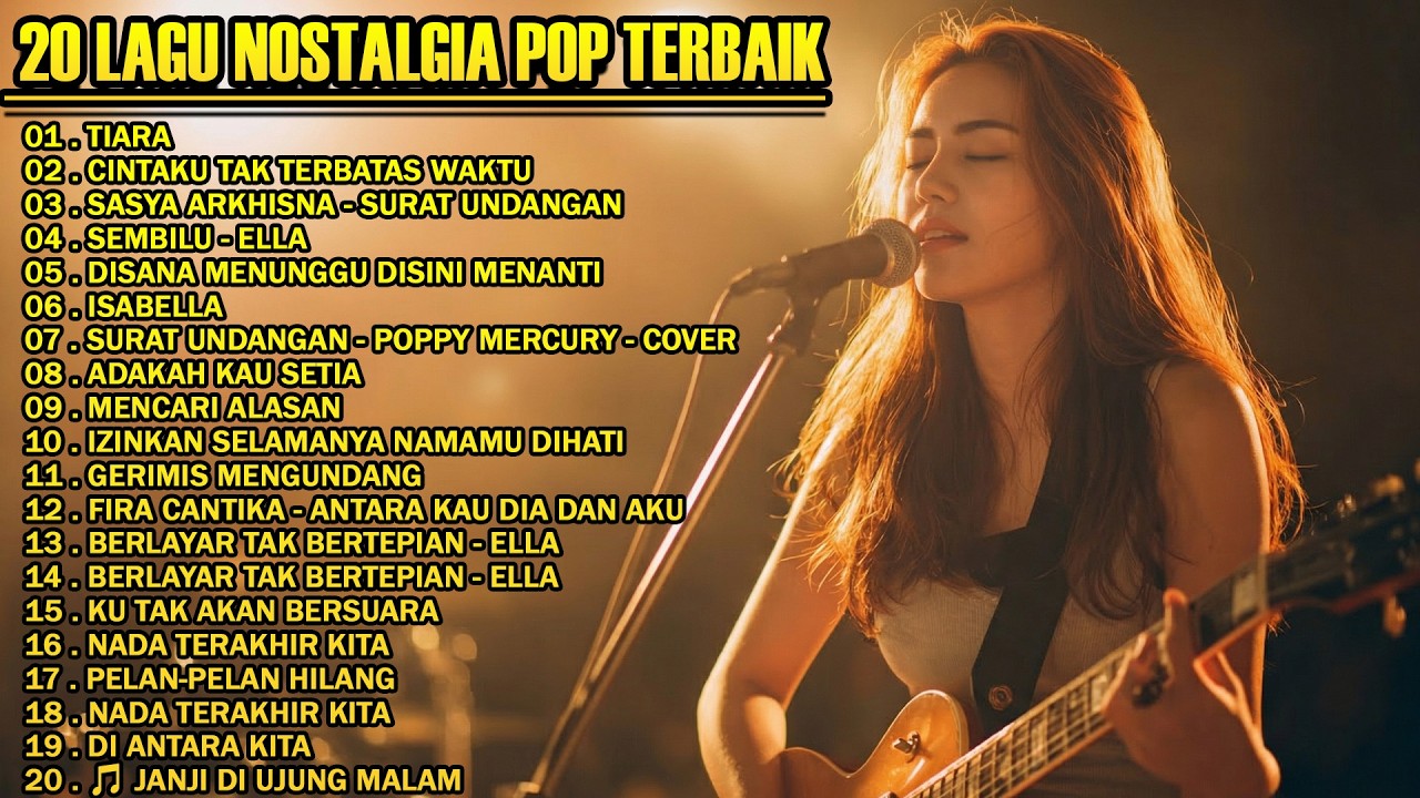 Tiara, Gerimis Mengundang❤20 LAGU NOSTALGIA TERBAIK | Lagu Kenangan Nostalgia Paling Enak di Dengar