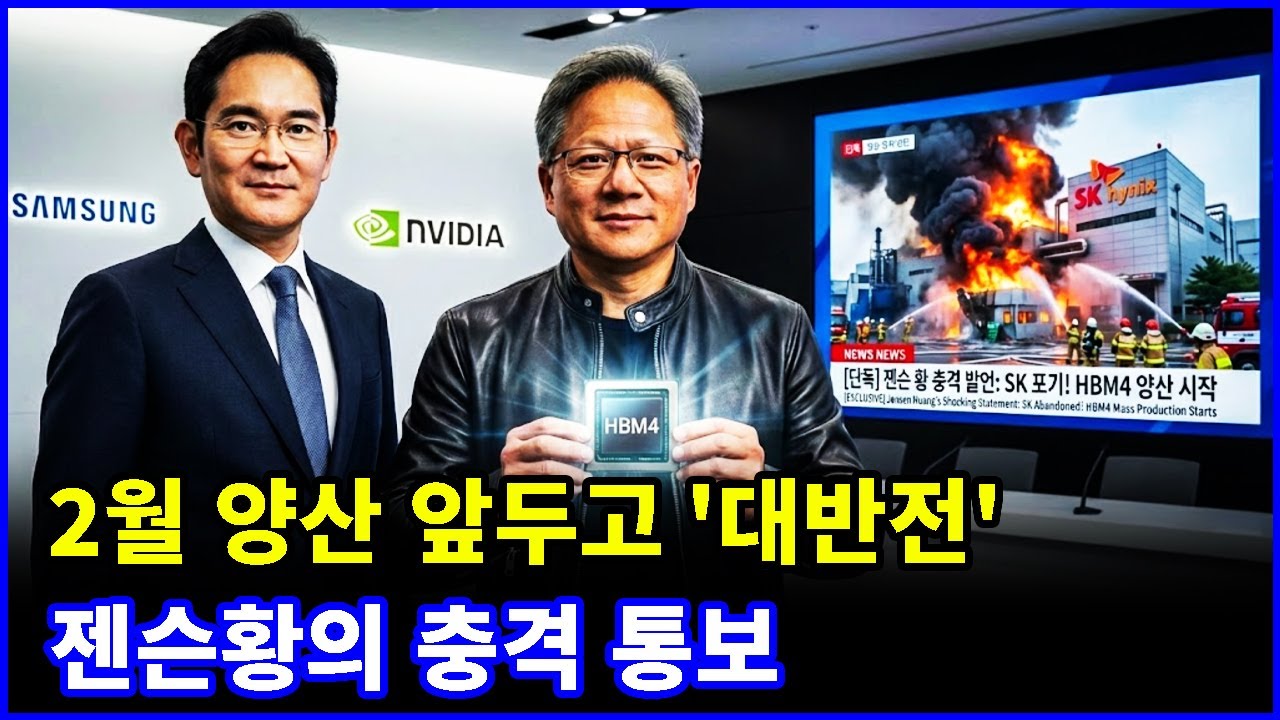 [충격 폭로] 매일 1,600억 원이 대만으로 새 나간다! SK하이닉스 트럭 행렬의 숨겨진 진실...삼성 '턴키 시스템'이 반도체 판도를 뒤집는 결정적 이유
