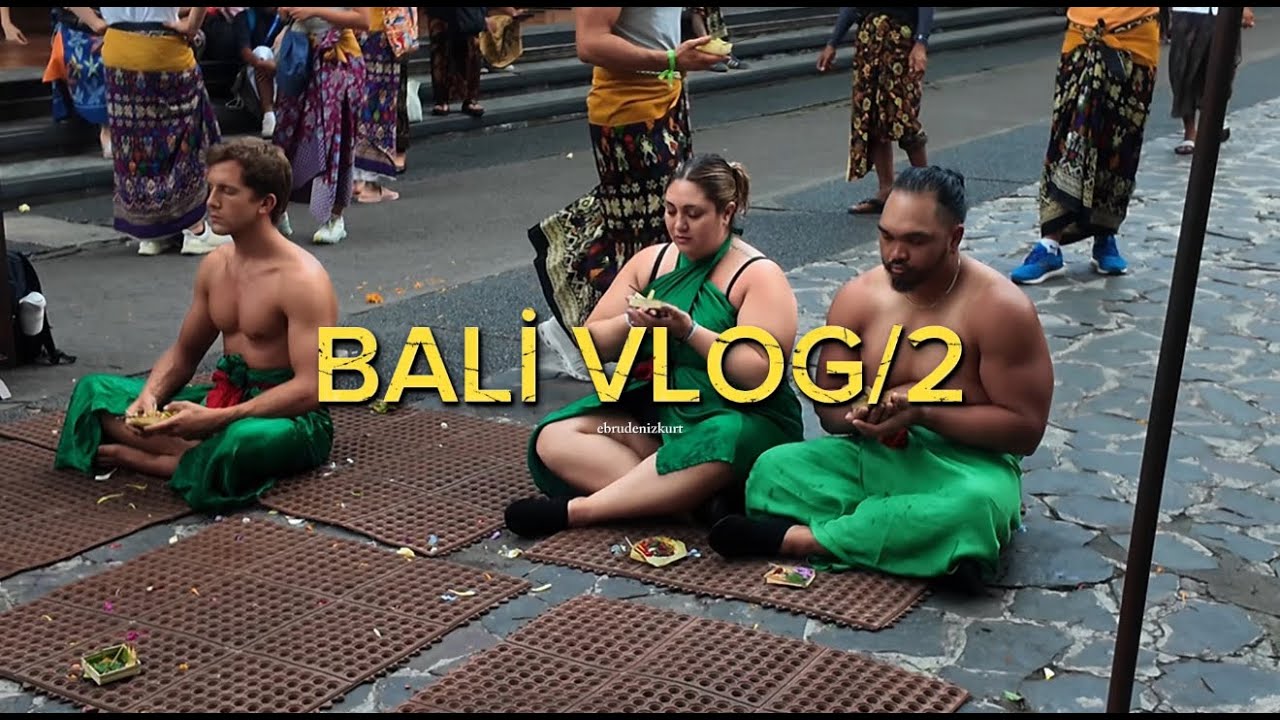 BALAYINDA BALİ 🌴2 CÜZDAN KAYBOLDU, ARINMA RİTÜELİ, MASAJA GİTTİK!