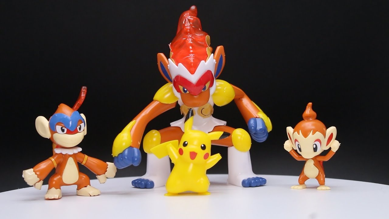 Pokemon PLAMO Select 07 INFERNAPE EVOLUTION SET Build