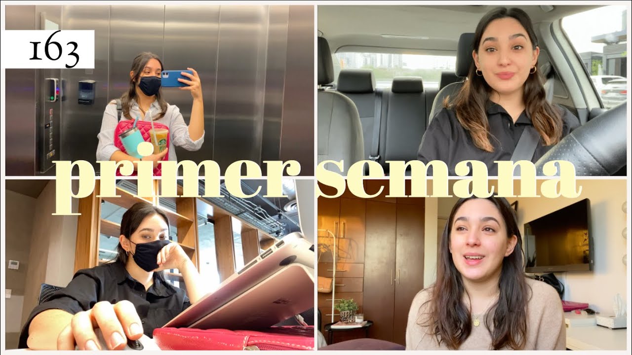 Mi primer semana oficial en mi trabajo, Vlog 163!!