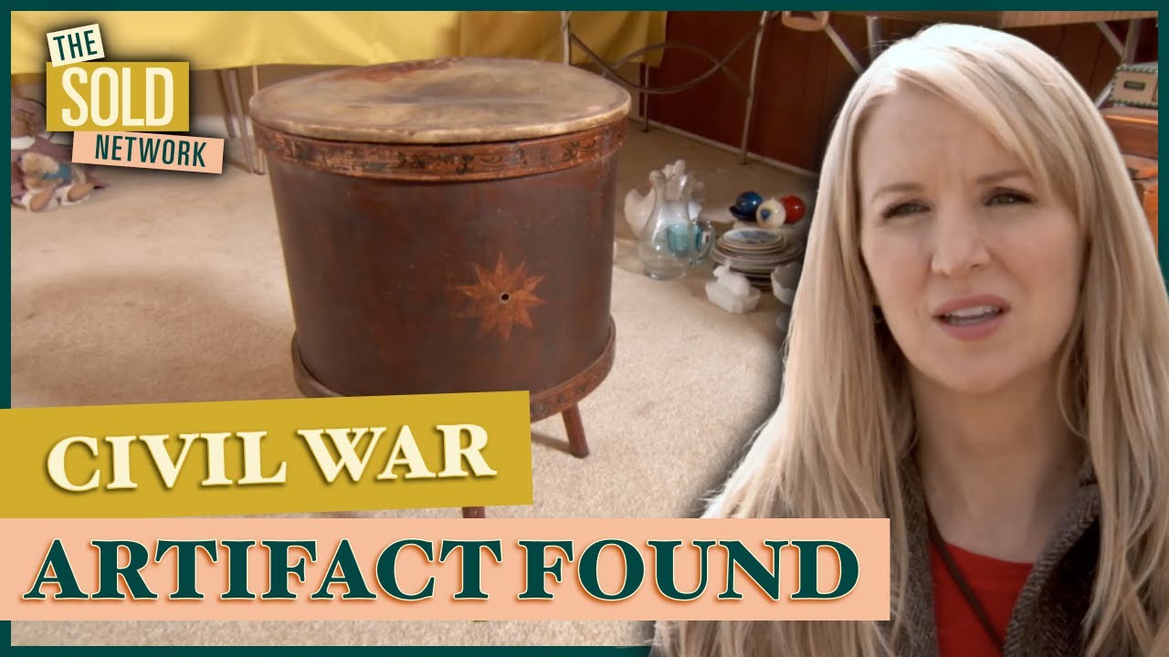 Civil War Drum Discovered In Brent and Jennifer Estate | Cash & Cari