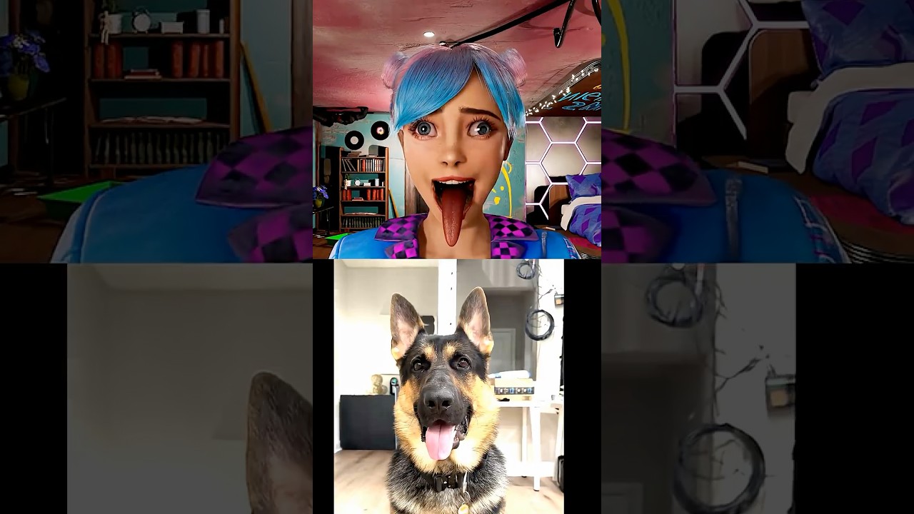 Dog Tracks My Vtuber&rsquo;s Face 😅