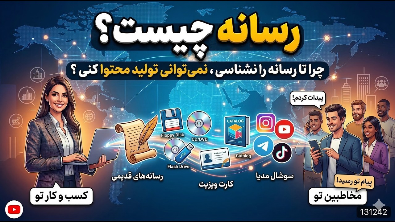 شناخت رسانه - پیش نیاز تولید محتوا