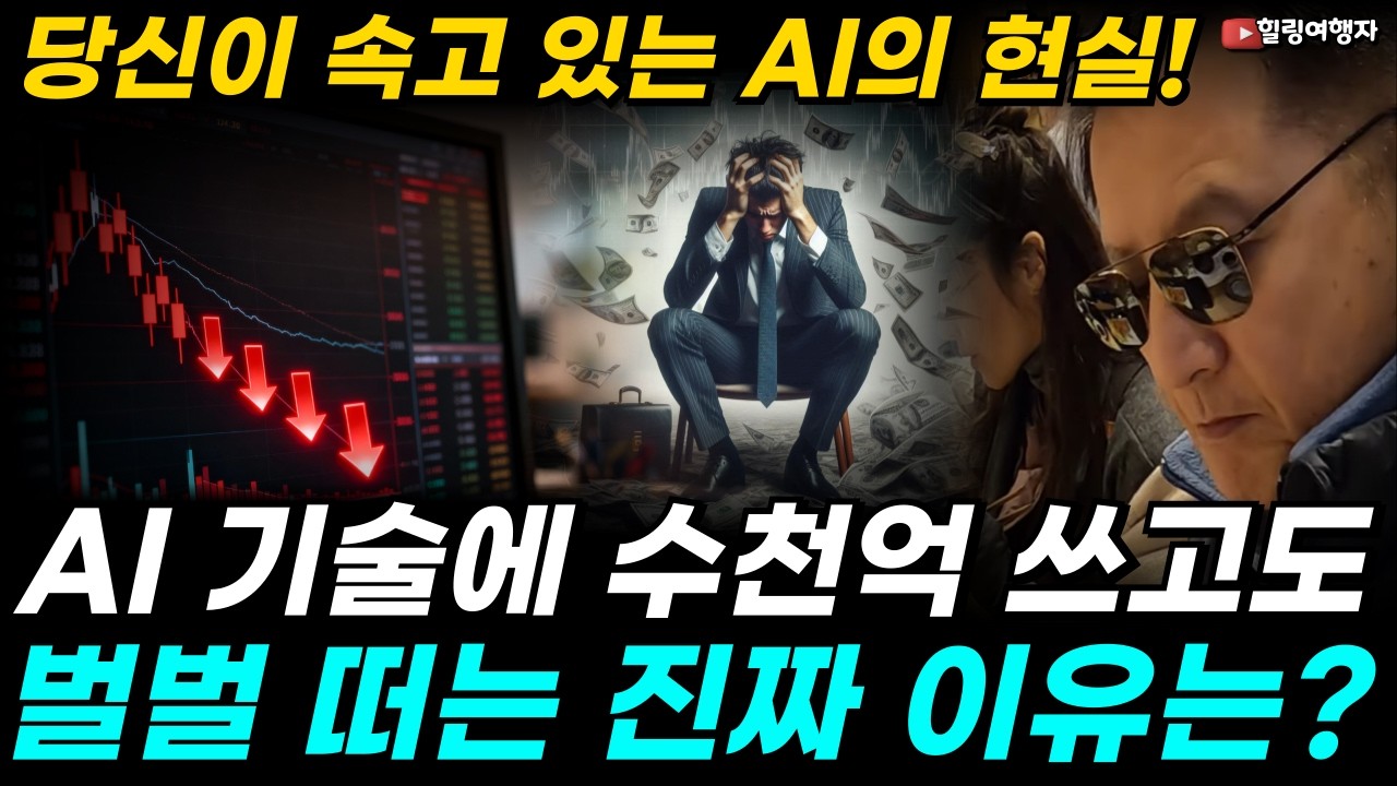 당신이 속고 있는 AI의 현실! 수천억 쓰고도 벌벌 떠는 진짜 이유! 폭풍우 속에서도 큰손들이 꽉 쥔 주식, 10년 뒤 부자는 여기서 나옵니다.