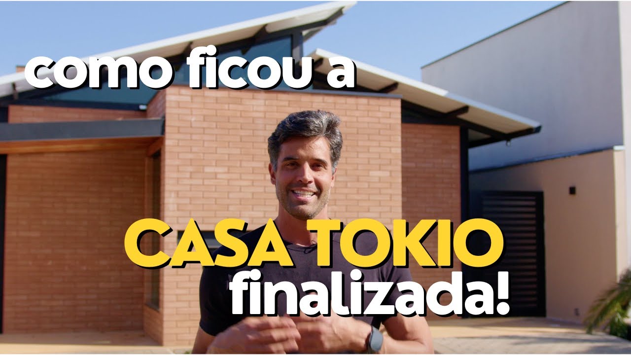 COMO FICOU A "CASA TOKIO" FINALIZADA?
