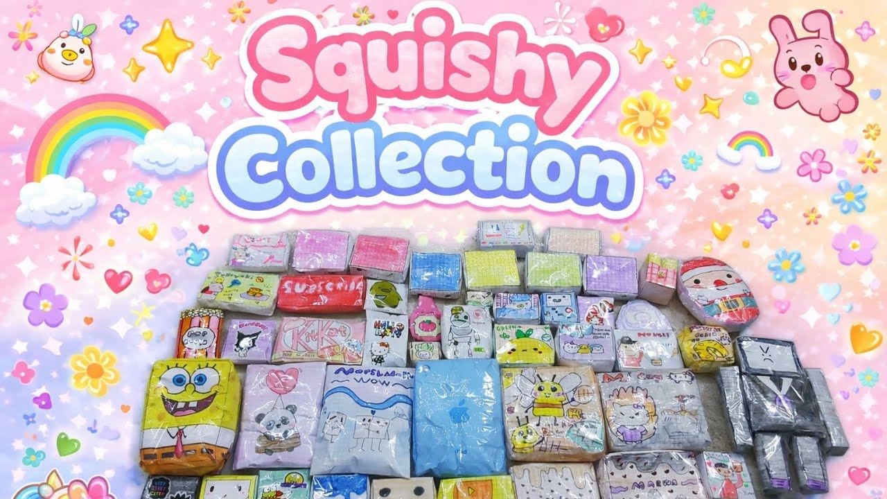 Squishy koleksiyonum🎀💞💕💓