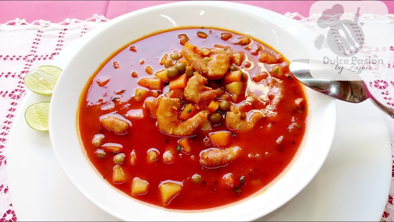 Caldo de Camarón Seco para Cuaresma 🍤🥣🌶👨‍🍳🍅❤😁👌