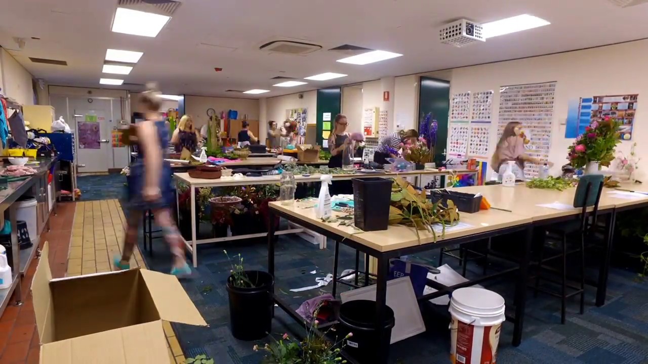 TAFE SA Floristry Timelapse