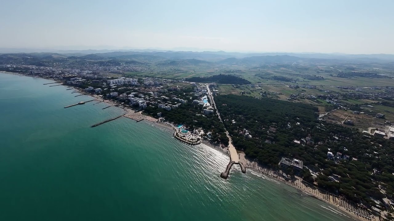 Golem beach (near aqua park) Durres, Albania