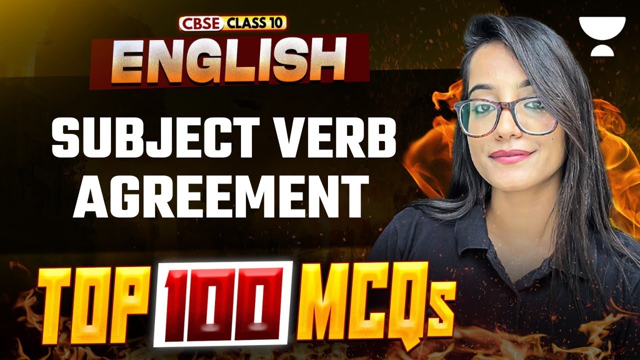 Subject Verb Agreement || Class 10 English Boards 2026 || Juhi Ma'am