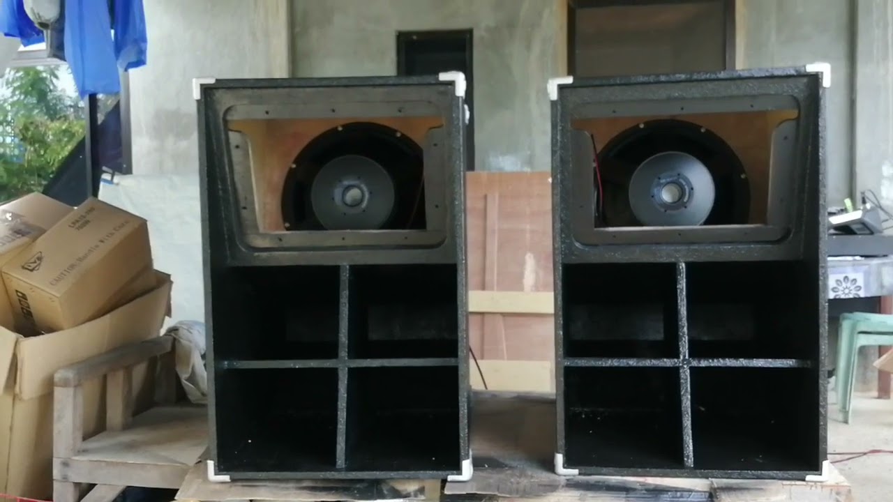 Audiomaster Ac650 power amplifier soundtest Live Sub 18.4 speaker..