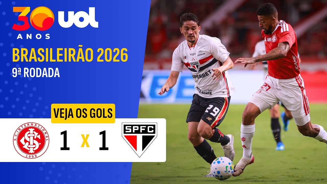 INTERNACIONAL 1 X 1 S&Atilde;O PAULO | MELHORES MOMENTOS | BRASILEIR&Atilde;O 2026
