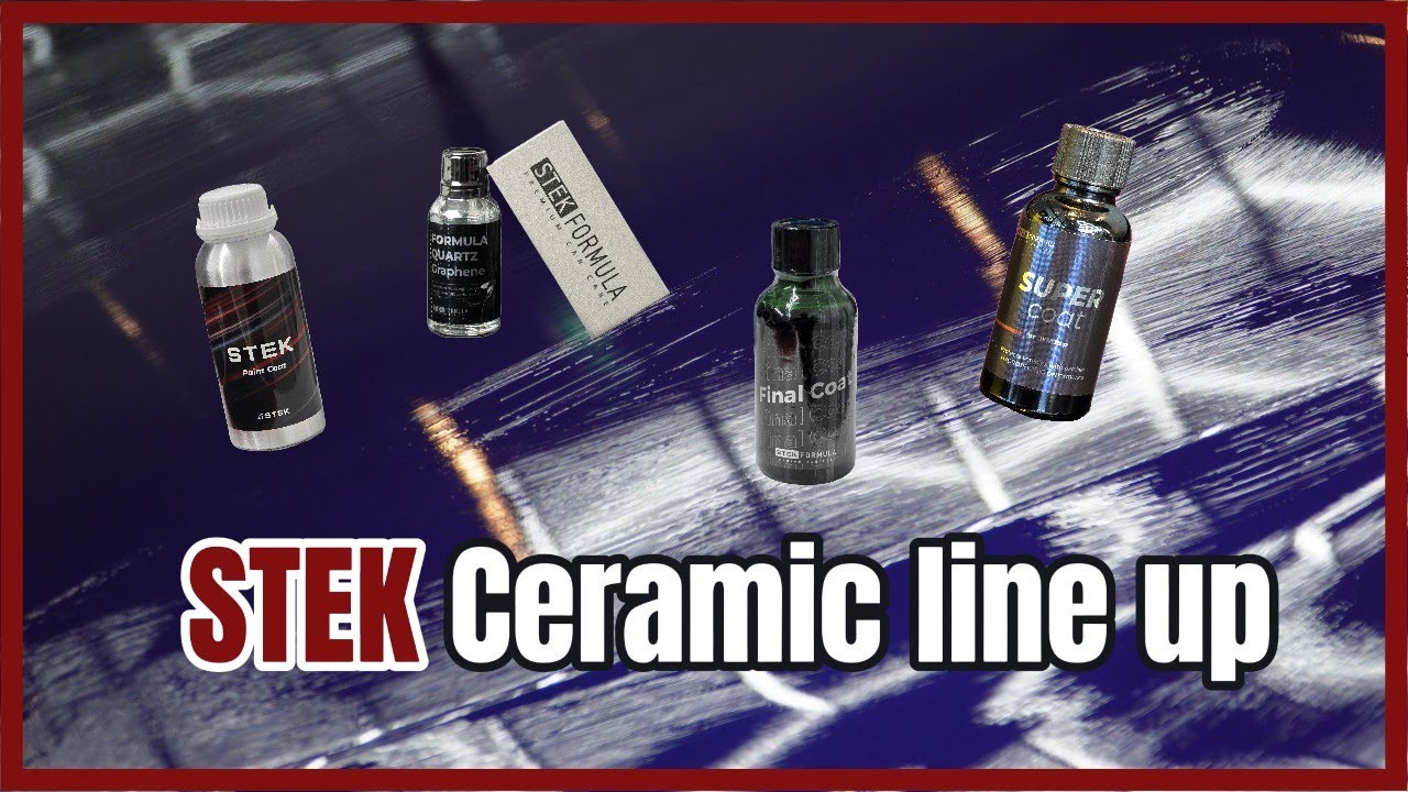 STEK Ceramic coating line up