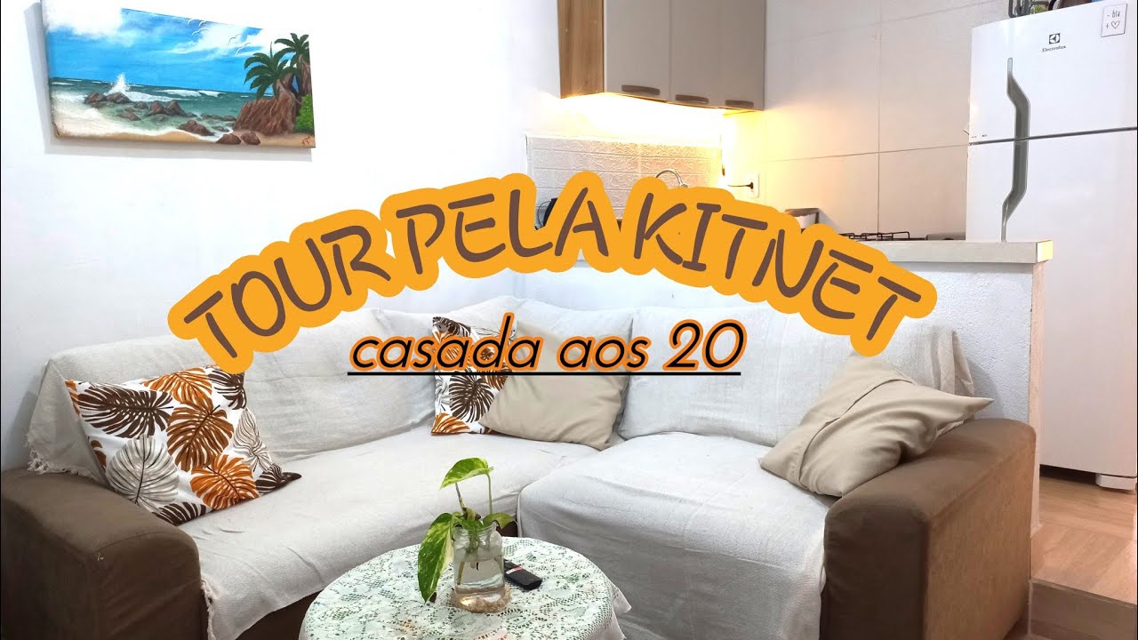Tour pela kitnet | Casada aos 20 ❤️💍🏠 | Por Brenda Ignacio