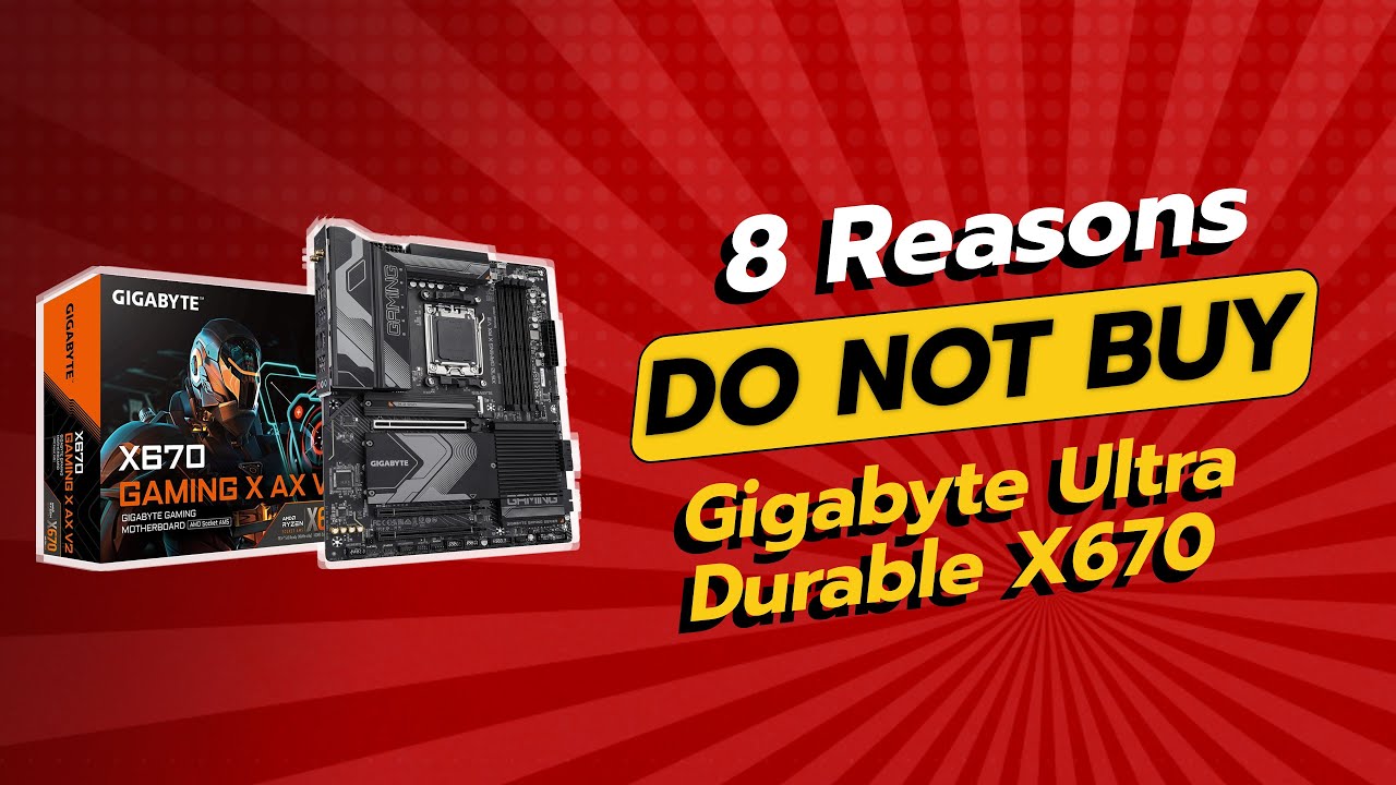 GIGABYTE Ultra Durable X670 | 8 Reasons Why You Should Think Twice! ⚡💻