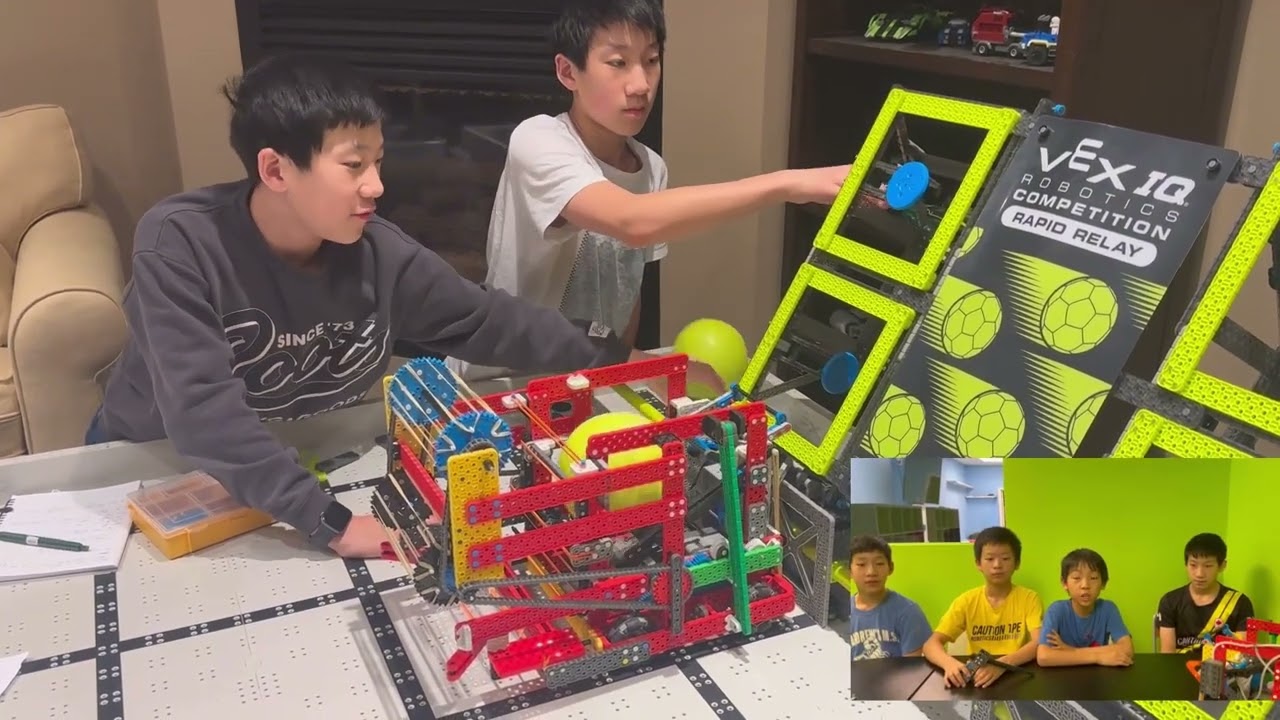 VEX IQ 8390B Rapid Relay T Fling Mechanism