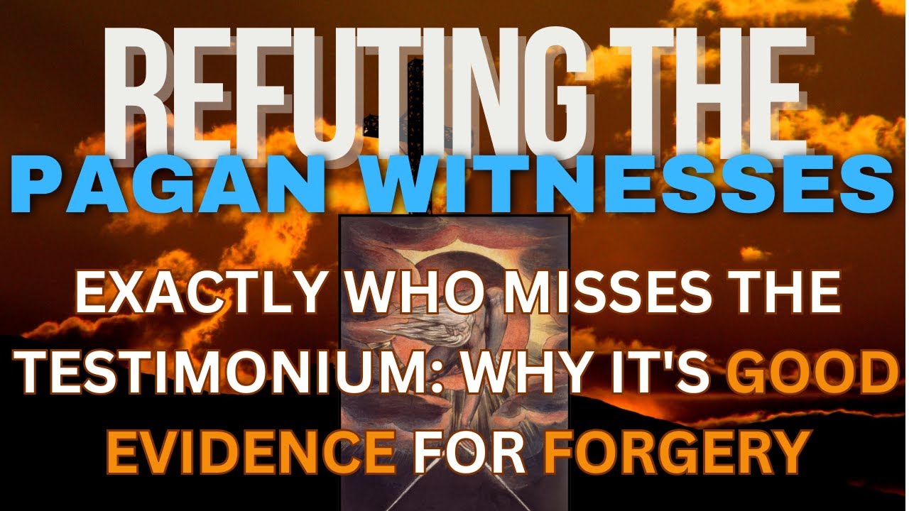 The Argument from Silence on the Testimonium Flavianum | Exactly who misses it. 