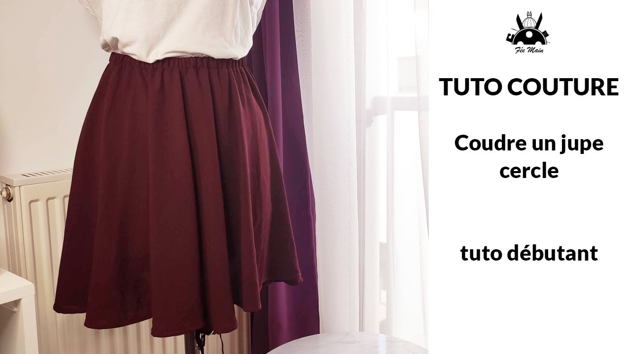 Tuto Couture : créer une jupe cercle