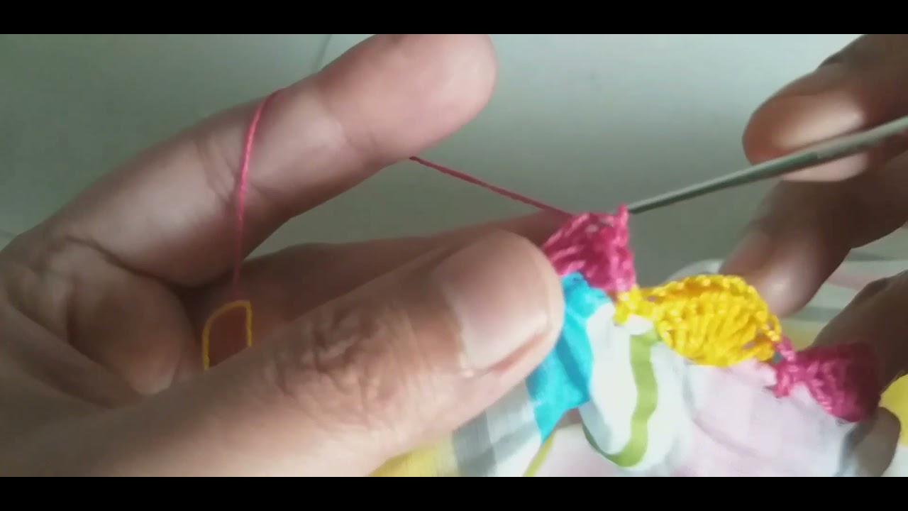 New crochet lace 💖🤍💛|| easy to learn and do||