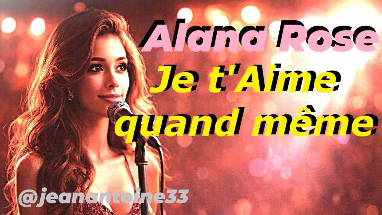 🌹Alana Rose🌹 -  Je t'Aime quand même  -  Je sais tes peurs mal cachées, tes promesses à demi-tenues.