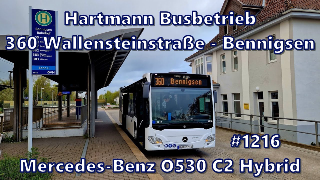 Hartmann Busbetrieb - Linie 360, Mercedes-Benz O530 C2 Hybrid 