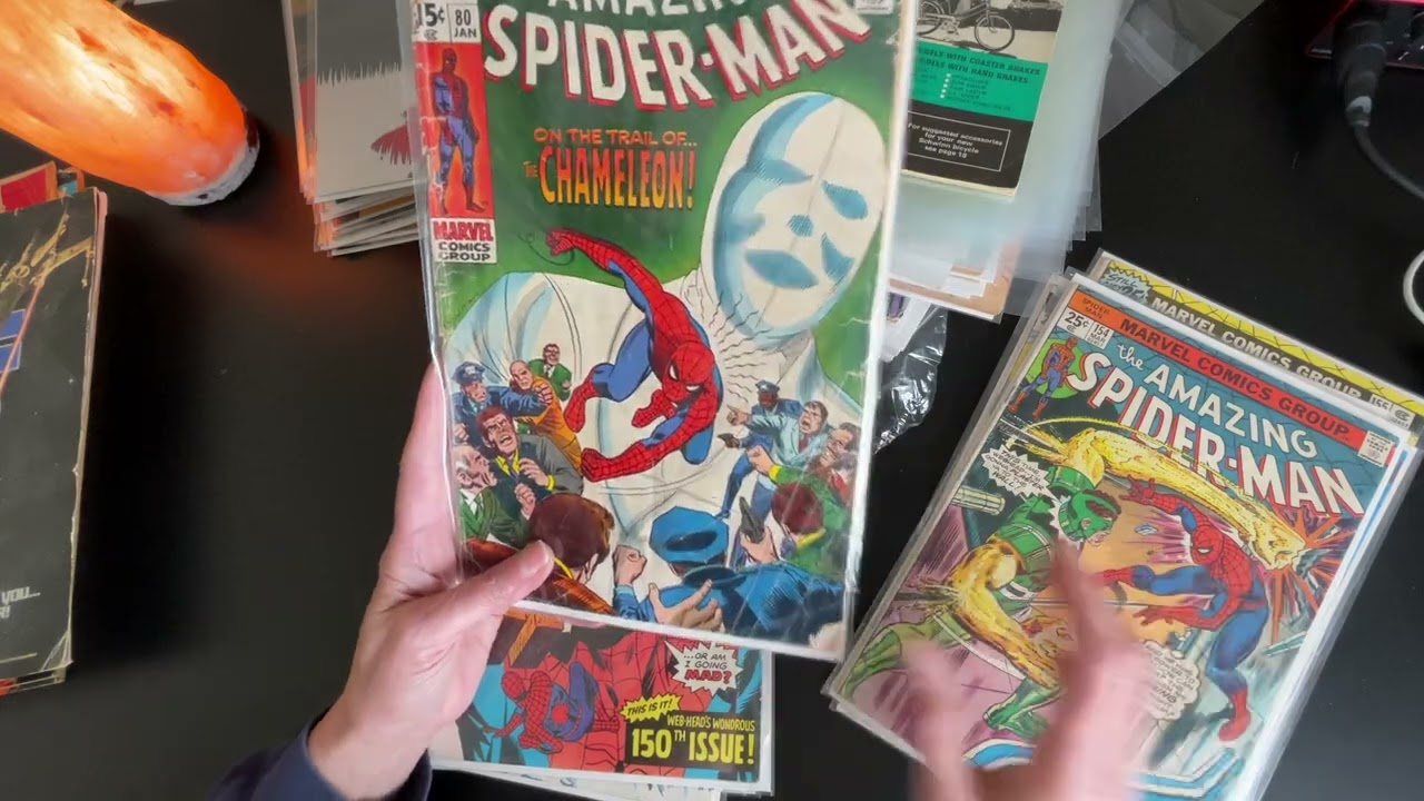 Soft-Spoken ASMR | Searching for Star-lord in a Pile of Comic Books (Crinkles + Page Flips)