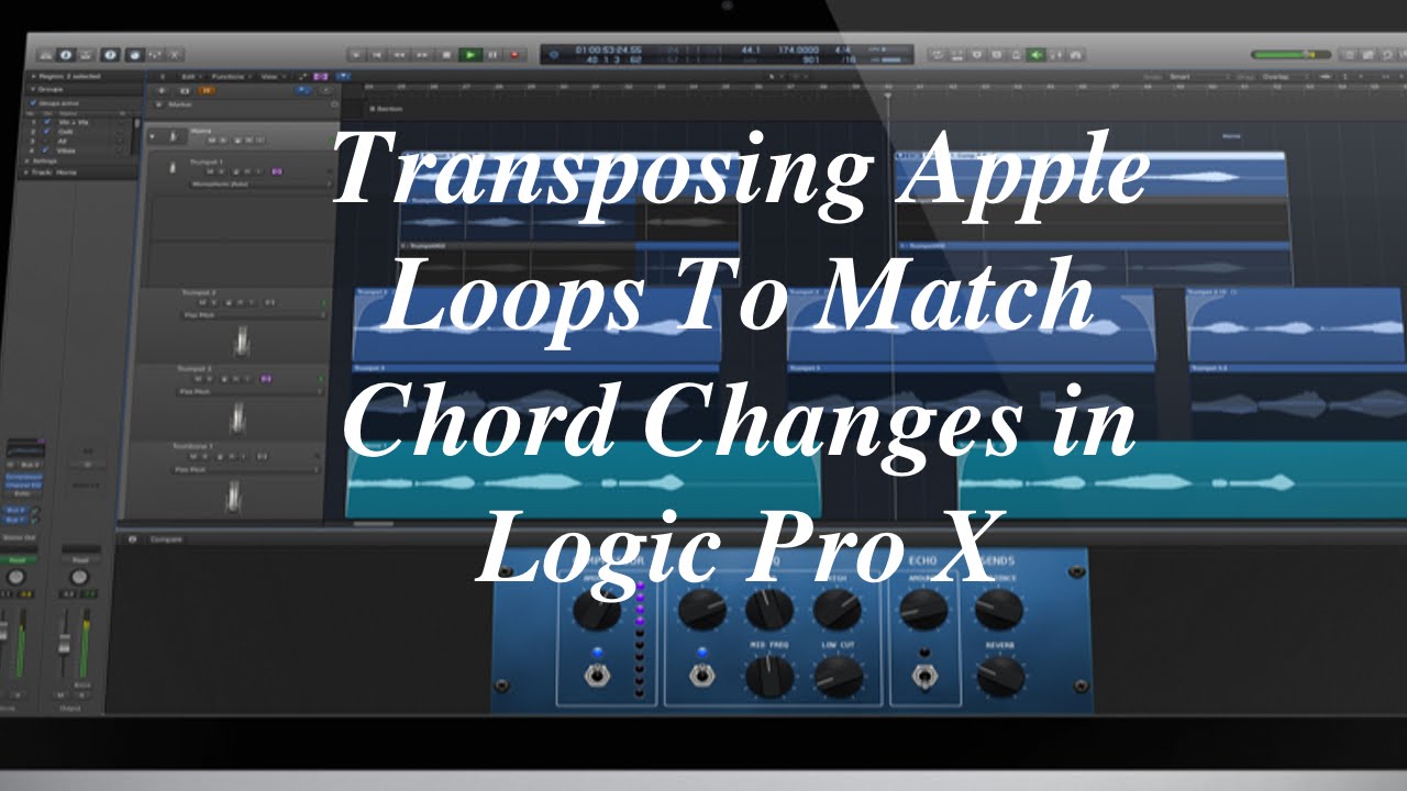 Transposing Apple Loops To Match Chord Changes in Logic Pro X