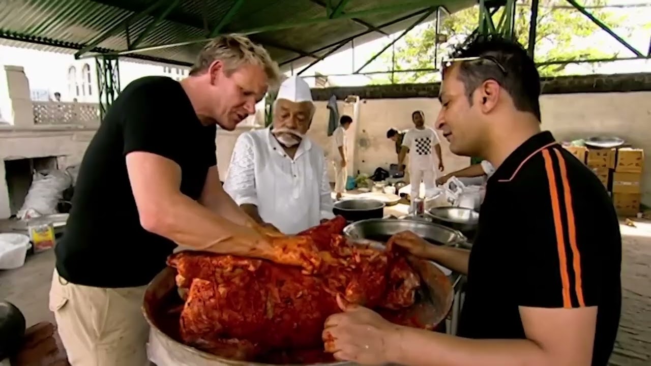 indian food with Gordon ramsay This biryani is so good… I’m speechless (rare)