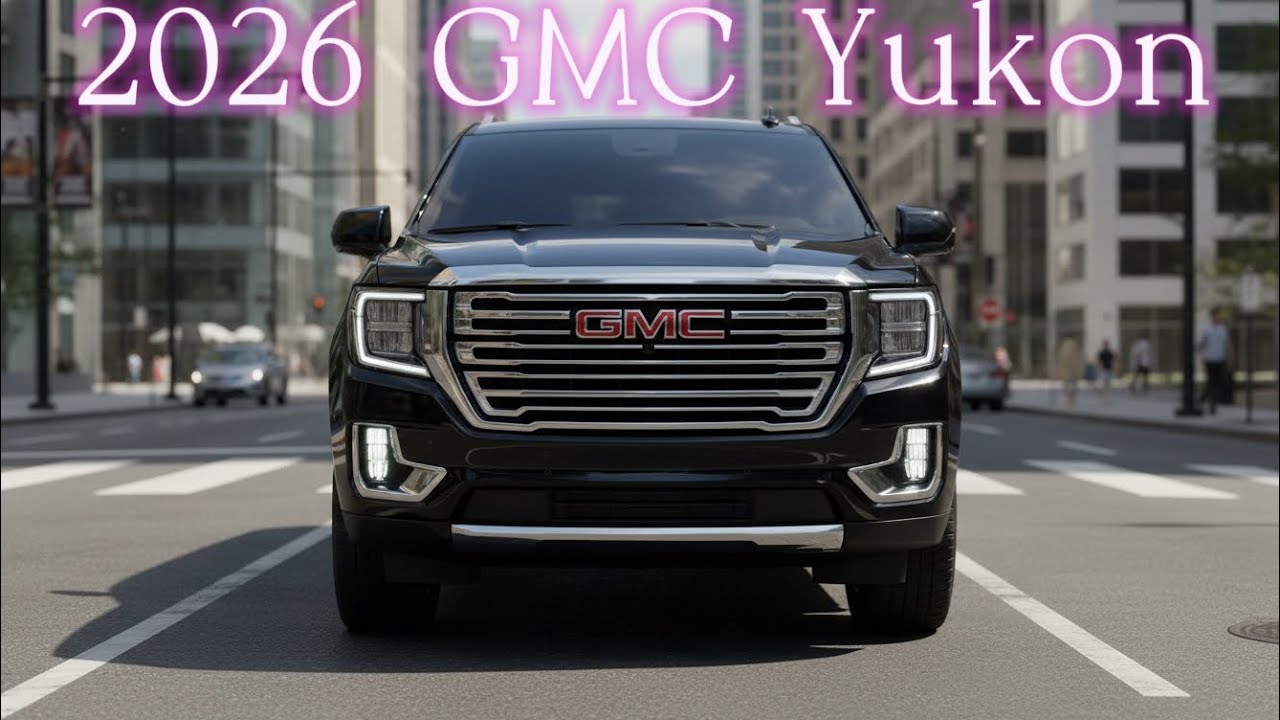 2026 GMC Yukon Review | Onyx Black Luxury SUV with Power, Space & Tech 