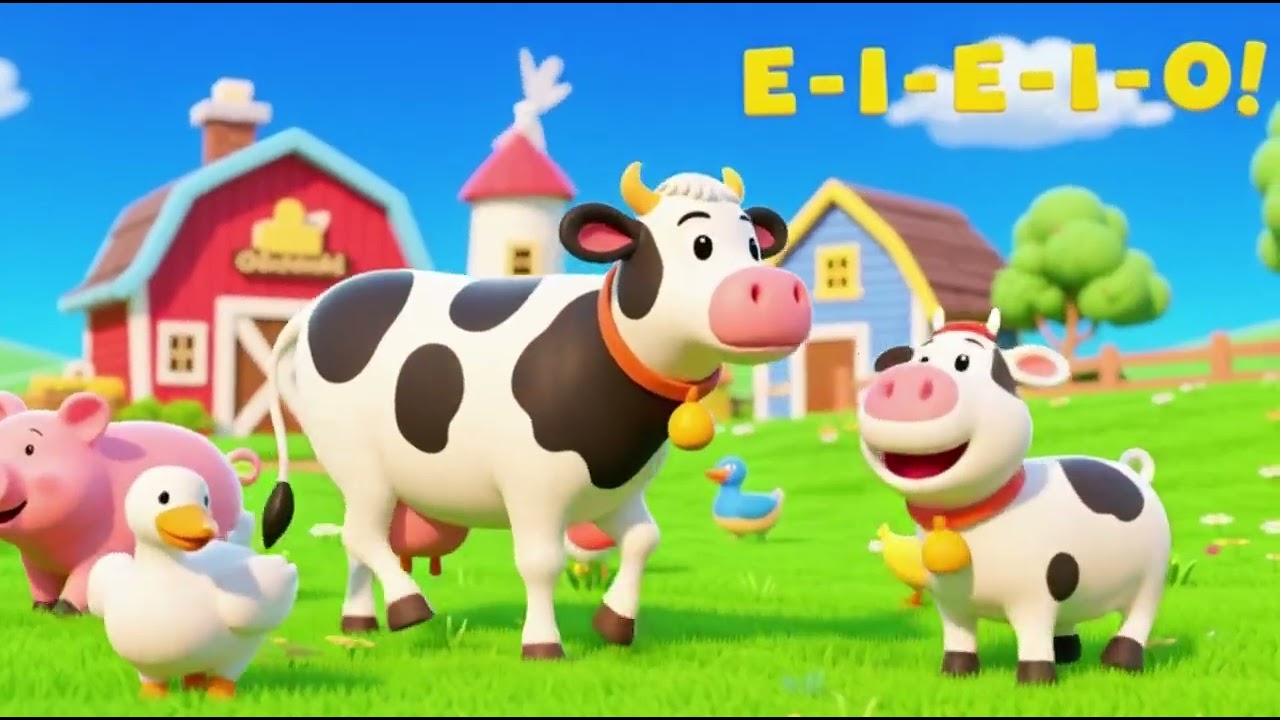 Old MacDonald’s Farm Fun Remix | Nursery Rhymes & Kids Songs – Description