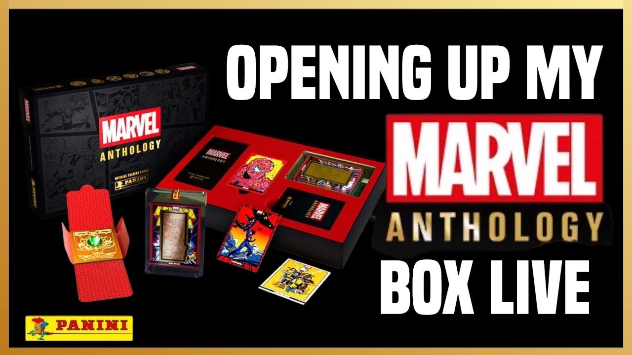 Opening my MARVEL ANTHOLOGY box live