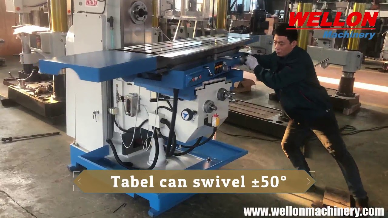 Swivel head milling machine UM 1640 02