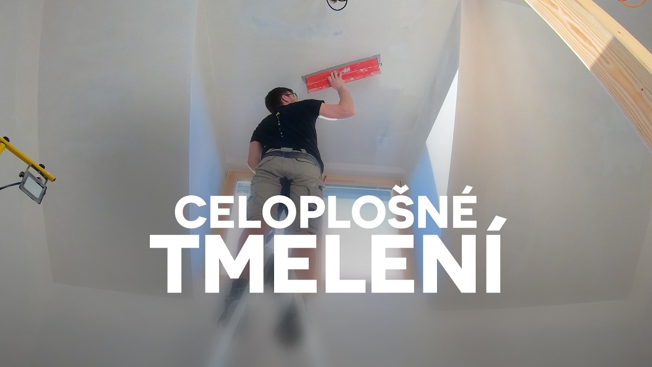 Zkušenosti s tmelením 4 | Celoplošné tmelení Q3 | #137 Stavba domu svépomocí
