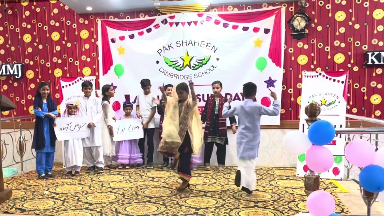Welcome Tablu | Annual Function 2024-25 | Pak Shaheen Cambridge