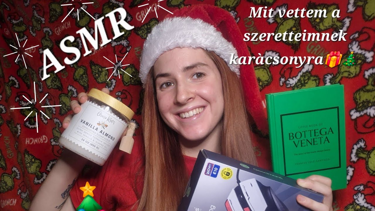 ASMR(Magyarul)-Mit vettem a szeretteimnek karàcsonyra 2025 🎄❄️❤️🎁
