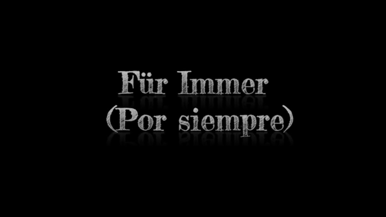 Megaherz - Für Immer (Sub. Esp.)