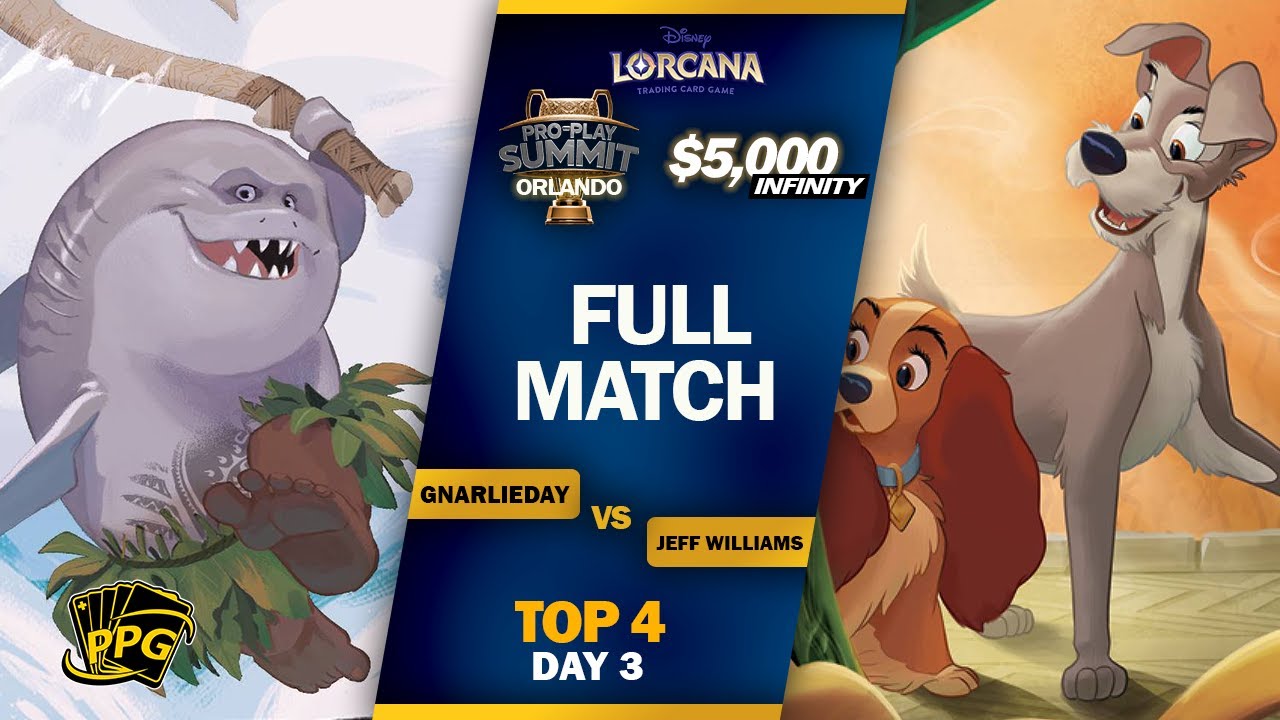 Pro Play Summit Orlando LORCANA INFINITY Top 4 - Ruby Sapphire vs Amber Emerald | Pro-Play Games