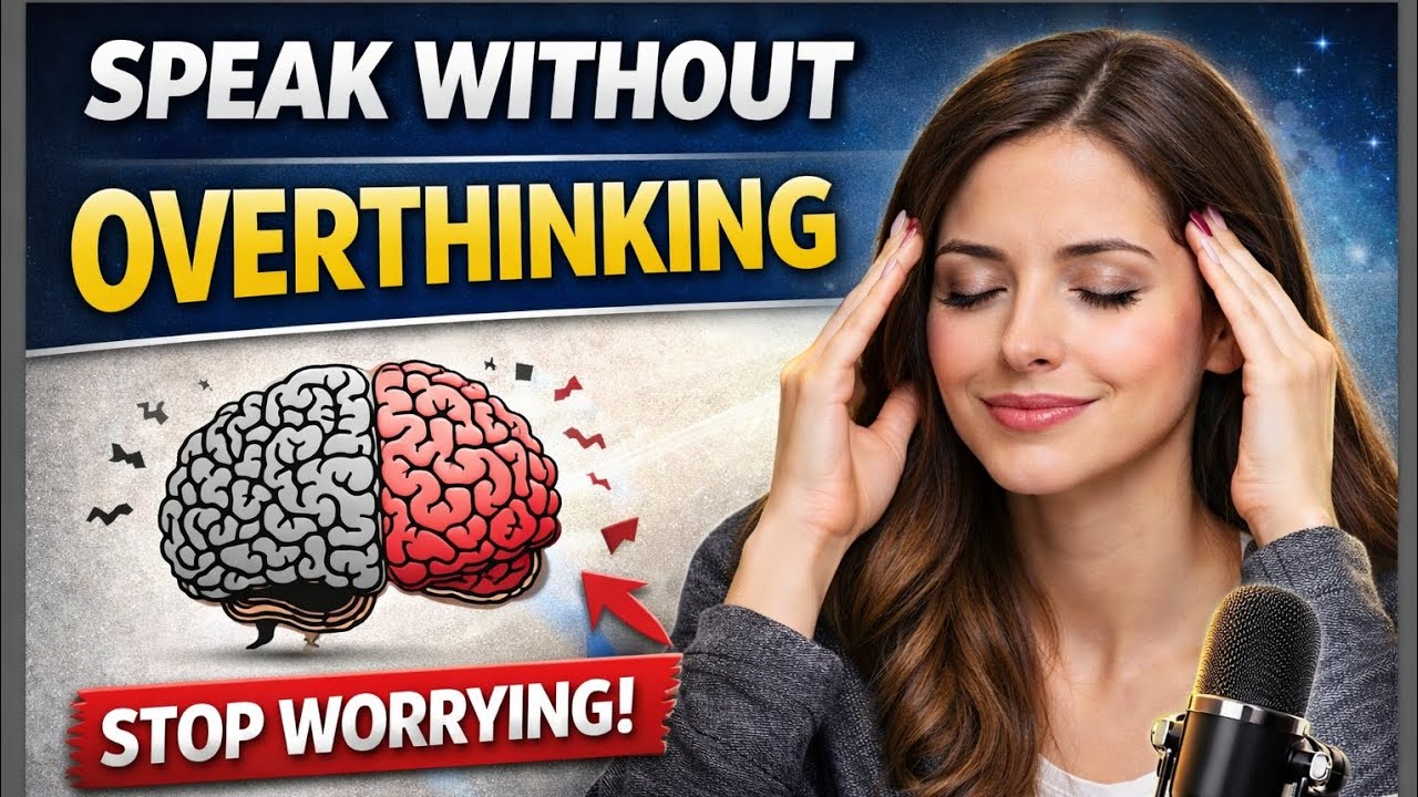 “Stop Overthinking & Speak Fluently Today”|English learning podcast 