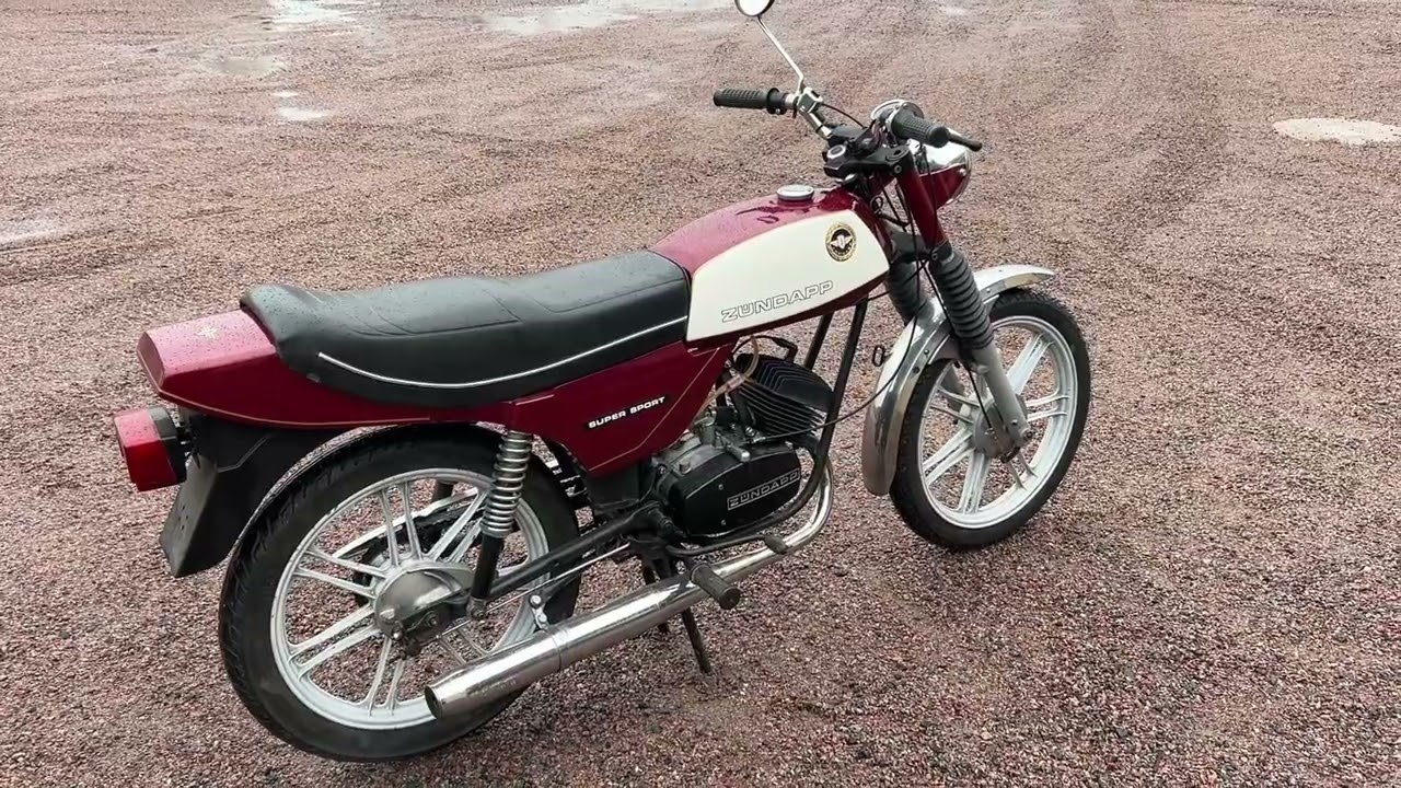 ZÜNDAPP, Typ 540-12 Super Sport, 1970/80-tal, Tyskland.