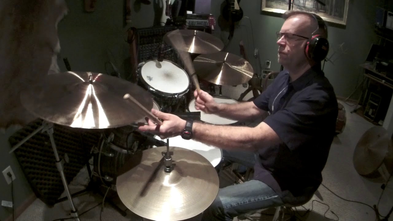 Lonely Boy (Andrew Gold) drum cover Jim Huwe 4 17 20