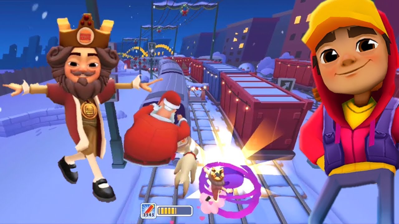 SUBWAY SURFERS SUBWAY CITY XMAS 2022 : BURGER KING