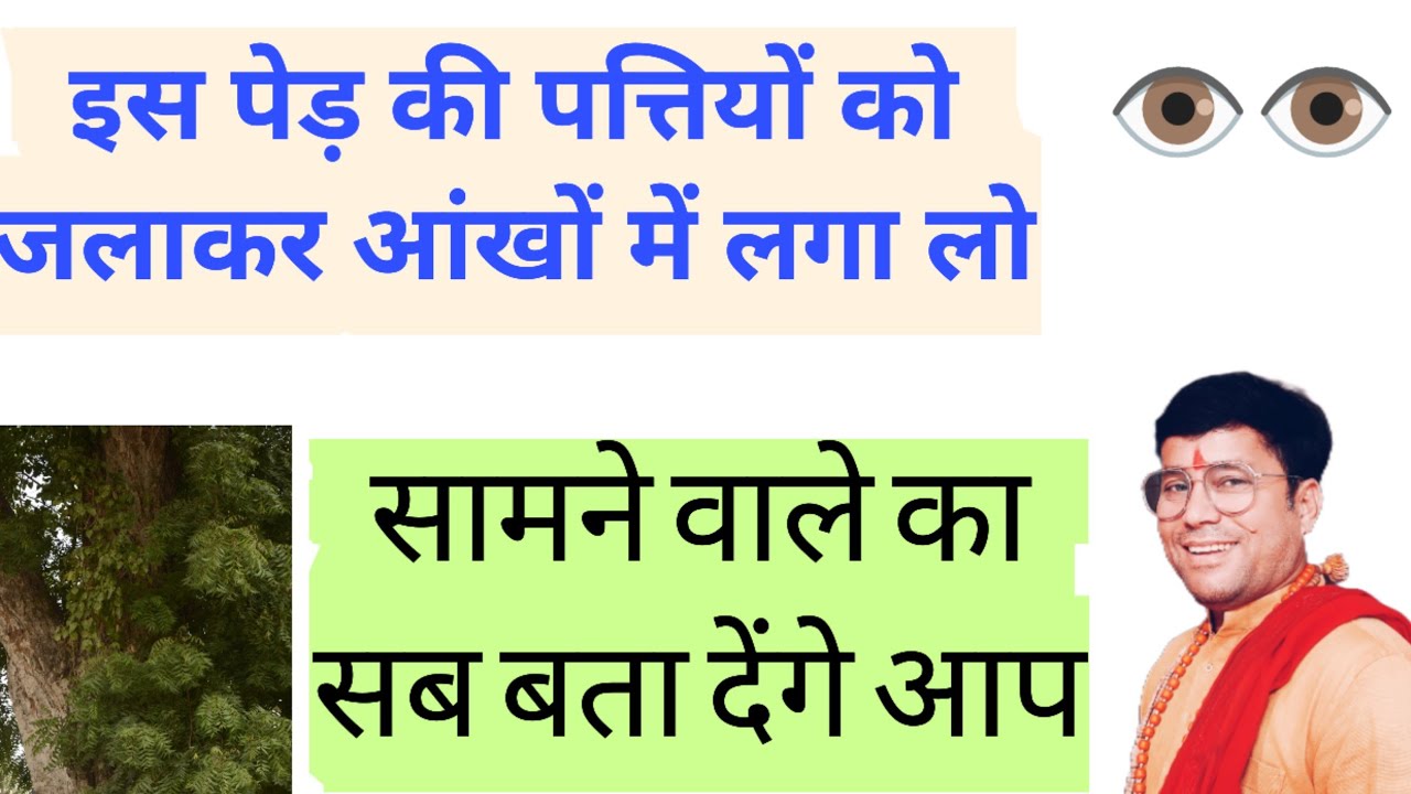 इस पेड़ की पत्तियों से भविष्य देखना!Seeing the future from the miraculous leaf!! बिना साधना: